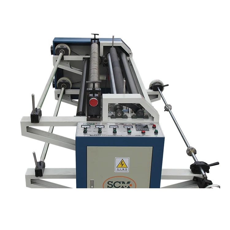 
Cutting and rewinding machine BOPP PET PE PVC narrow strip cutting and rewinding 