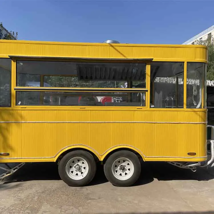 New Mobile Kitchen Car Food Truck California Food Cart Sale