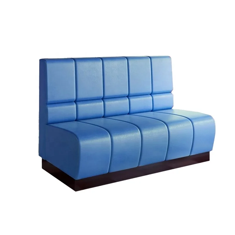 Hendry Manufacture Customization Office Soft Seat And Lounge Commercial Back Cushion Wood Restaurant Booths
