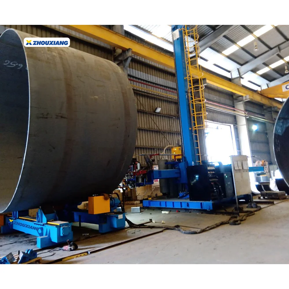Manufacturing Automatic Circular Seam Wind Tower Pipe Column And Boom Welding Manipulator