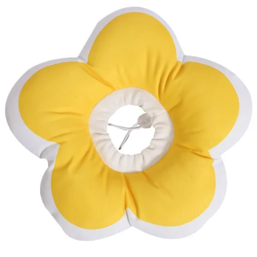 Cat Collar Flower Elizabethan Pet Scratch-proof Grooming Head