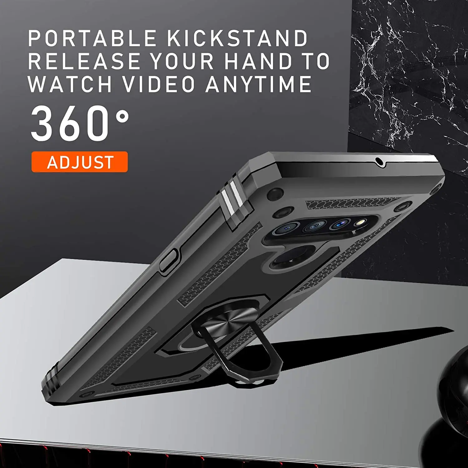 Amazon Hot Sale Magnetic Car Holder Ring Phone Cases Shockproof Cover Compatible with  LG Stylo 6 Smartphone