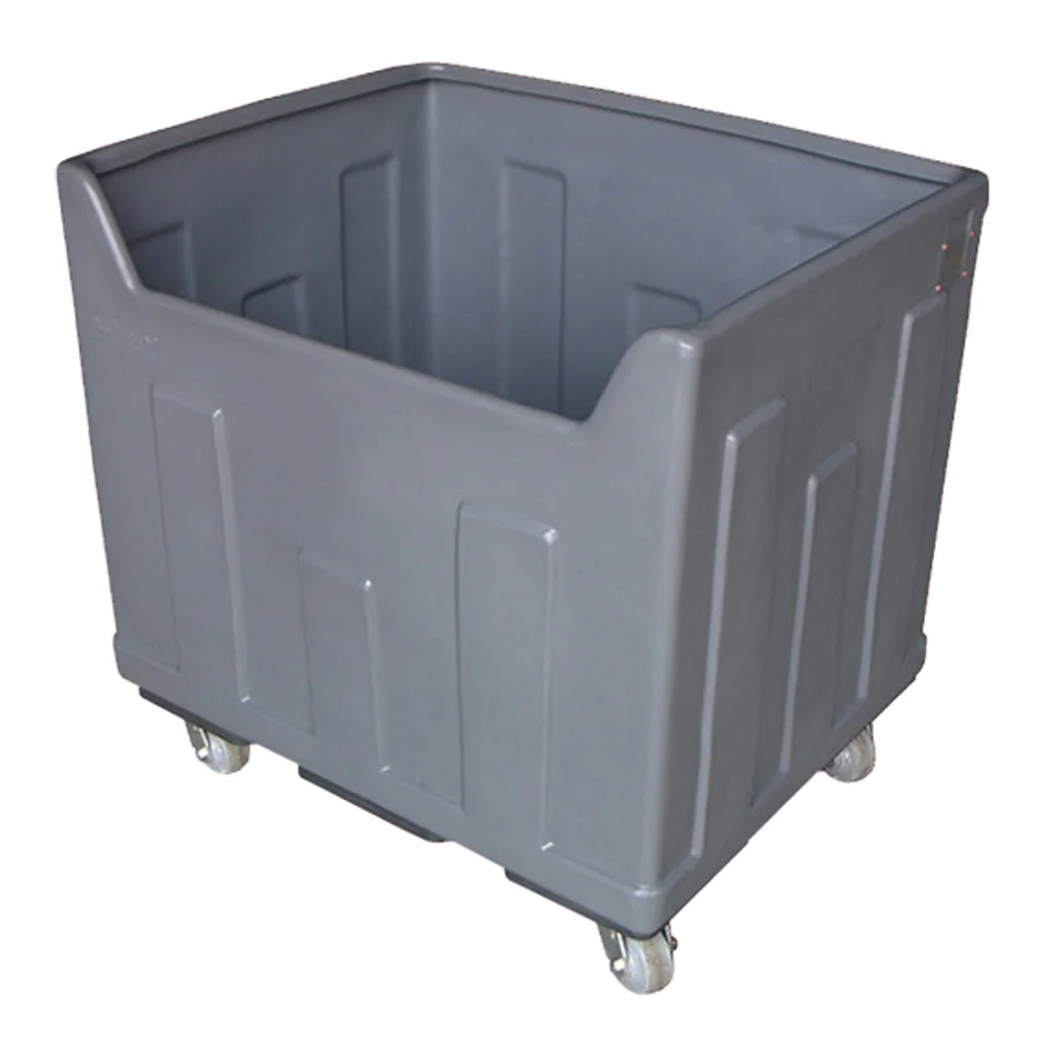 600L Heavy Duty HDPE Plastic Hotel Laundry Towel Linen Truck Trolley Carts