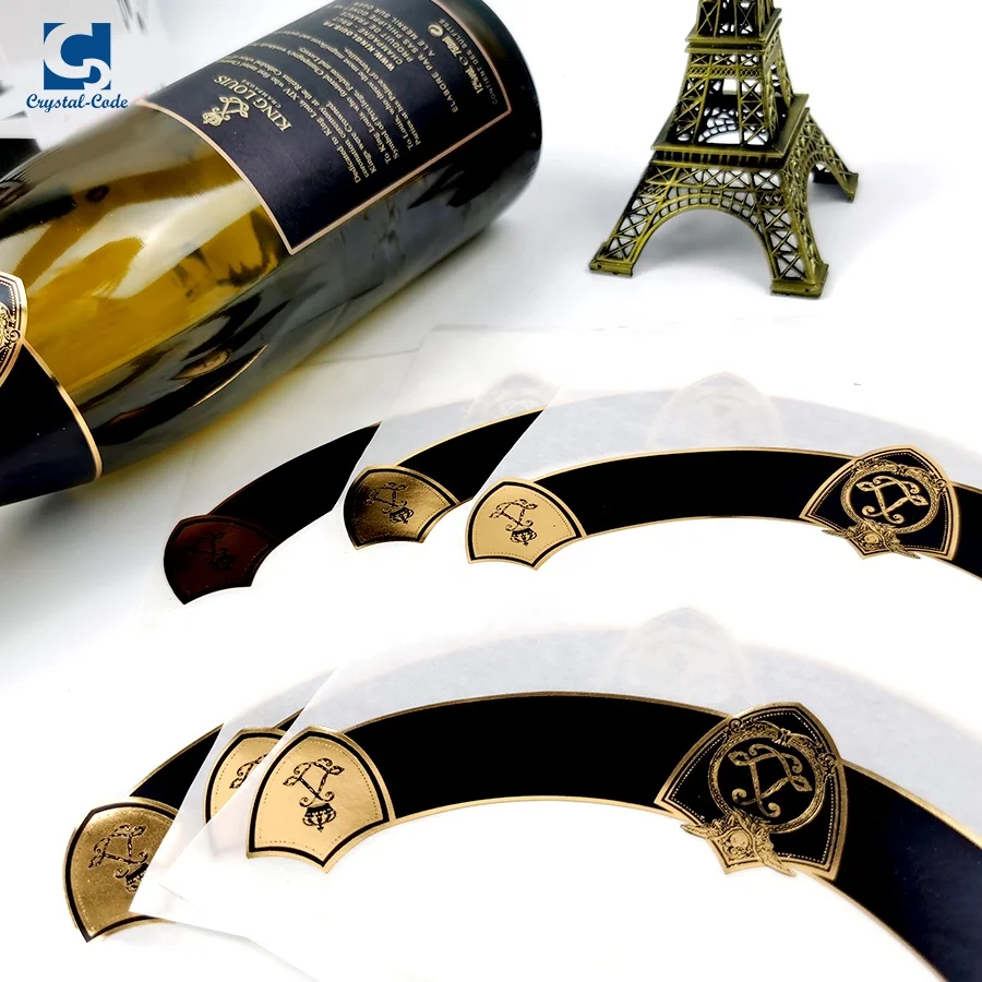 Bottle Labels Sticker For Custom 10Ml Beer Bottles Waterproof Labelling Height Printing Wedding Wine Label