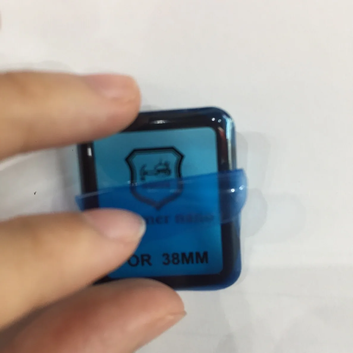 Прозрачная защитная пленка для экрана полимерная ПММА мягкая apple watch 38 мм-44