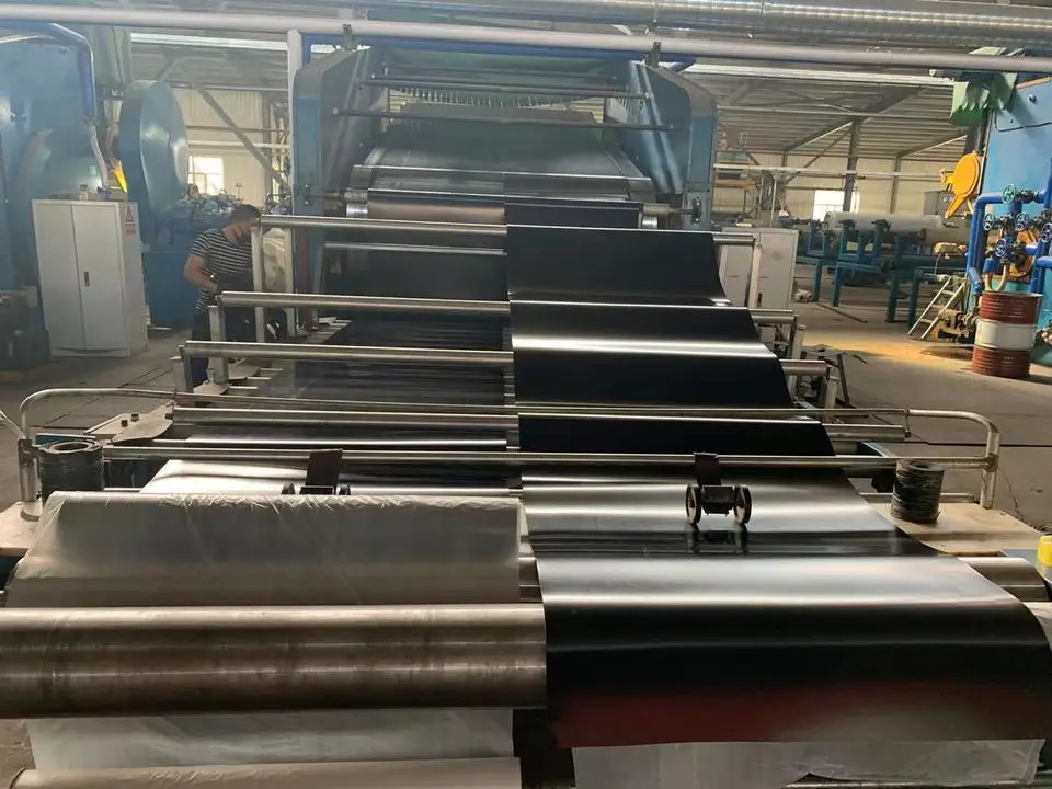 Wholesale Hypalon Rubber Coated Fabric 0.6-2.5mm Hypalon Rubber Sheet