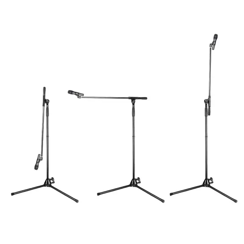 Adjustable Telescopic Boom Professional Tripod Microphone Stand by DDP RTS for Mic