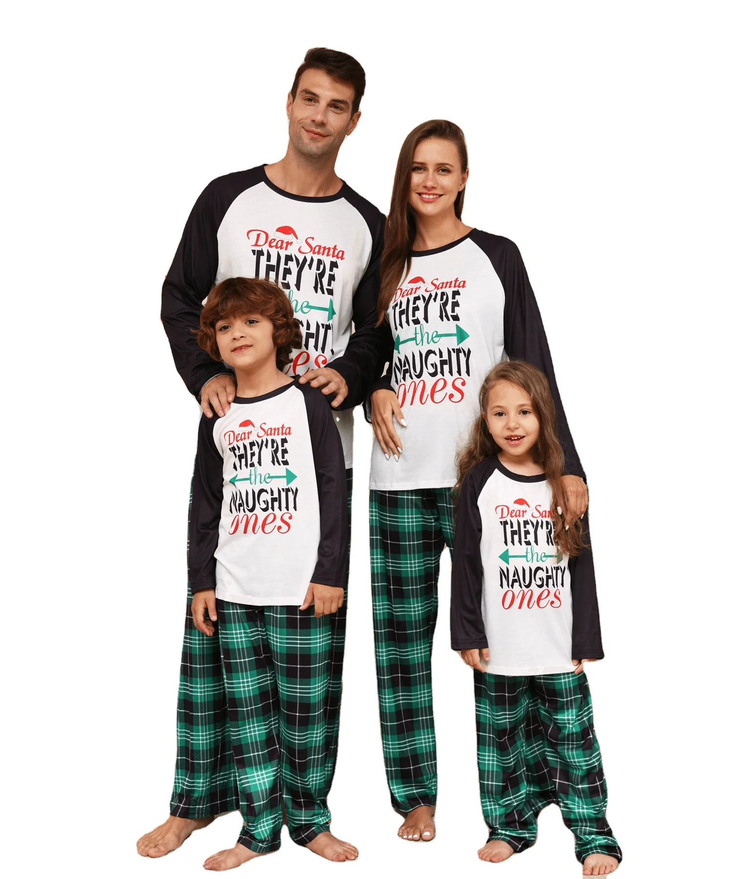 Matching Family Christmas Pajamas Wholesale Family Matching Pajamas Cotton Polyester Christmas Pajamas Set