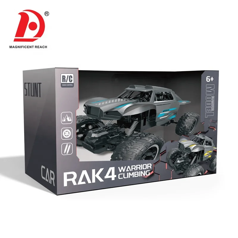 HUADA 2024 Cheap Price 2 Color Mixed 27Mhz 2WD Radio Control Rock Climbing Off Road RC Toy Car