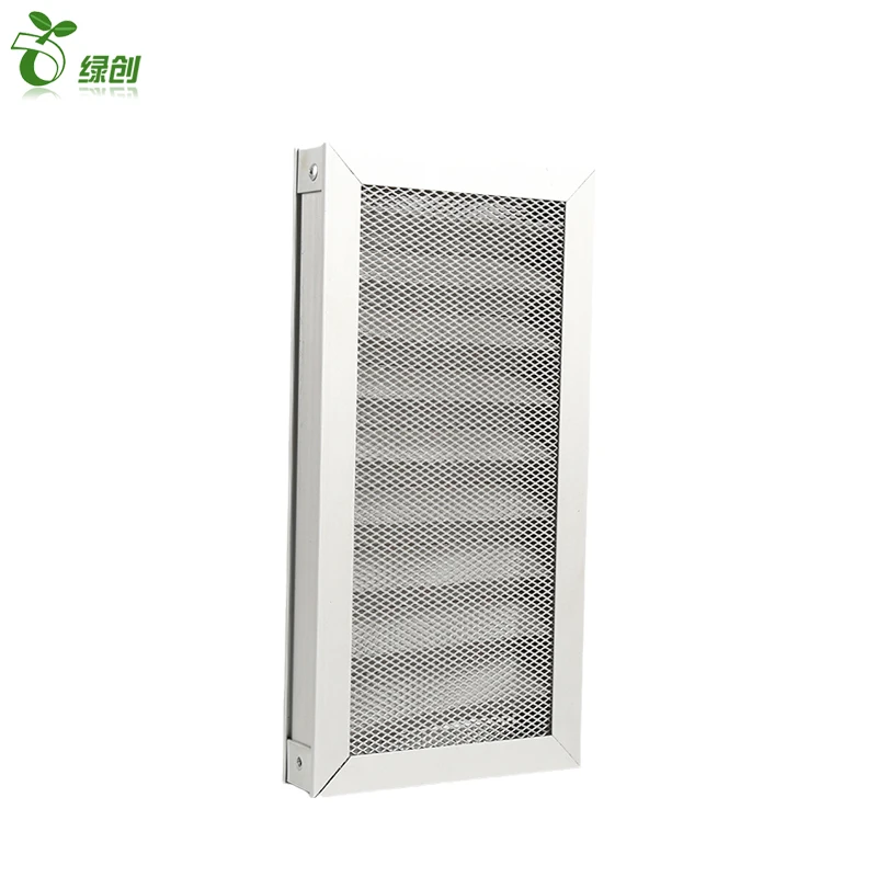 Air cleaning dust hvac system all metal media washable panel air filter
