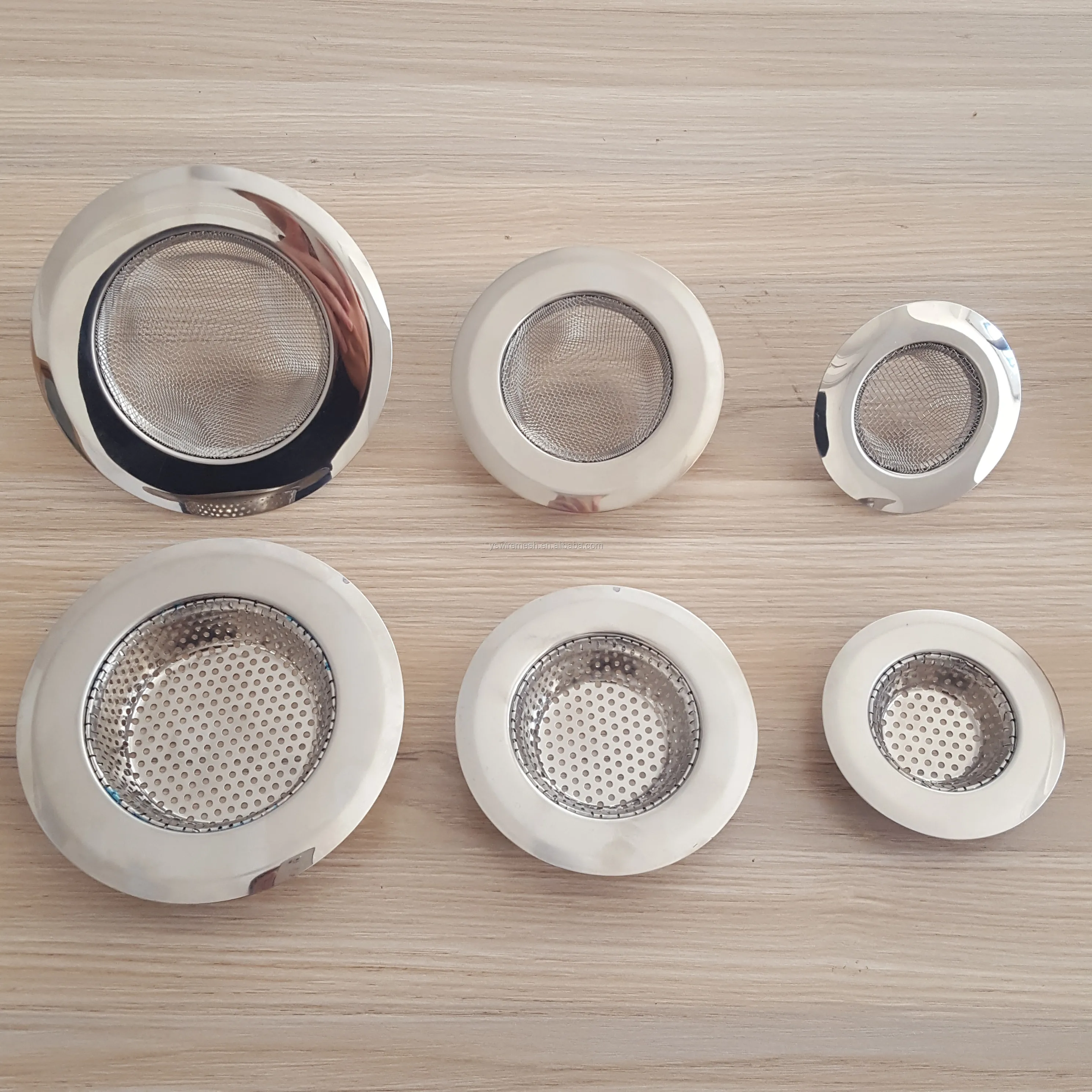 Stainless Steel Sink Strainer Filter with Upgraded Mesh and Lift-up Handle