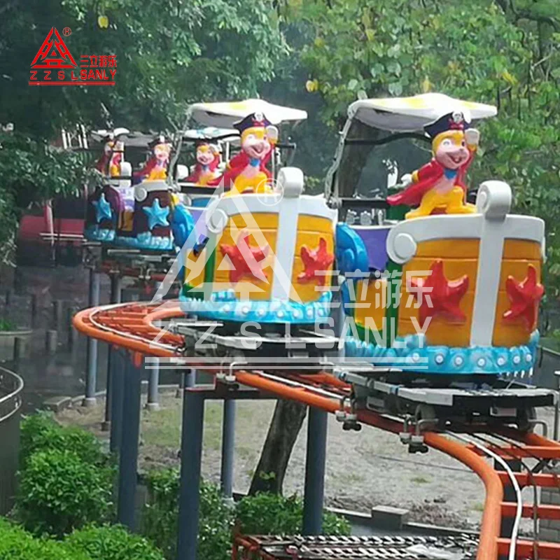 Fun Fair Playground 360 Degree UFO Pedal Skycycle Sightseeing Roller Coaster Popular Amusement Park Rides For Sale