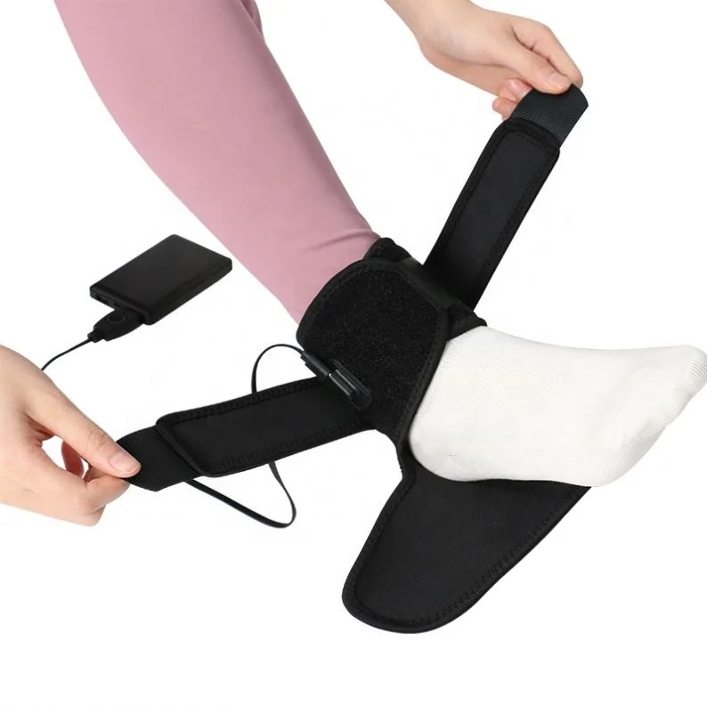 NEW USB Electric Heated Ankle Brace heating ankle support wrap warm sports Men women brace support heated ankle brace