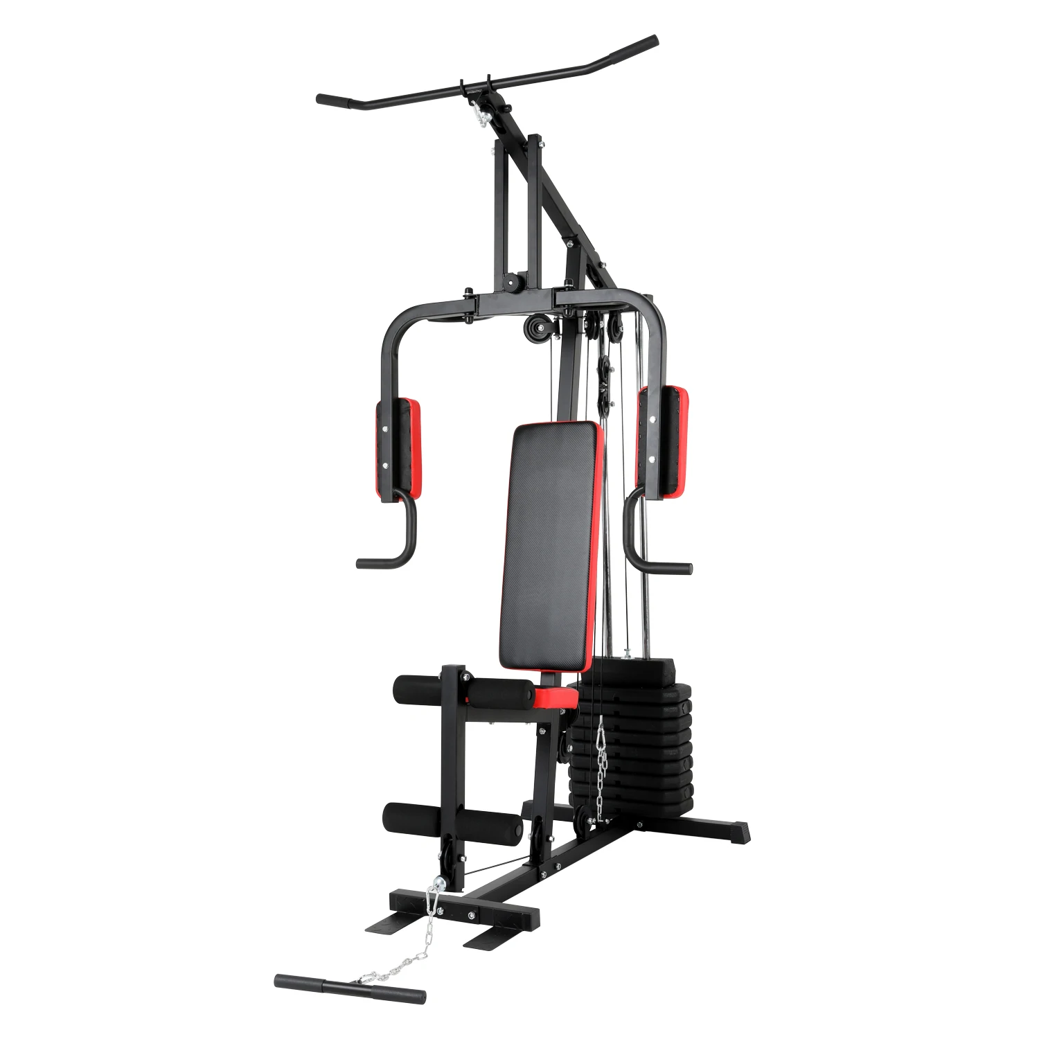 Single Station Home Gym Leg Extension Multifunctional Strength Training Workout Equipment Home Fitness Steel Function Trainer