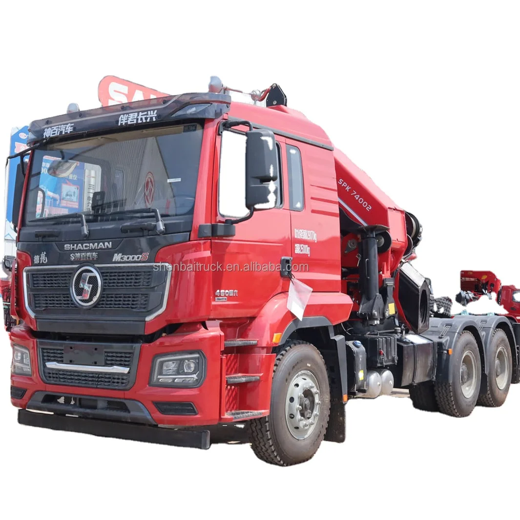 6x4 тракторный грузовик Palfinger кран 25 тонн 30 35 гидравлический складной