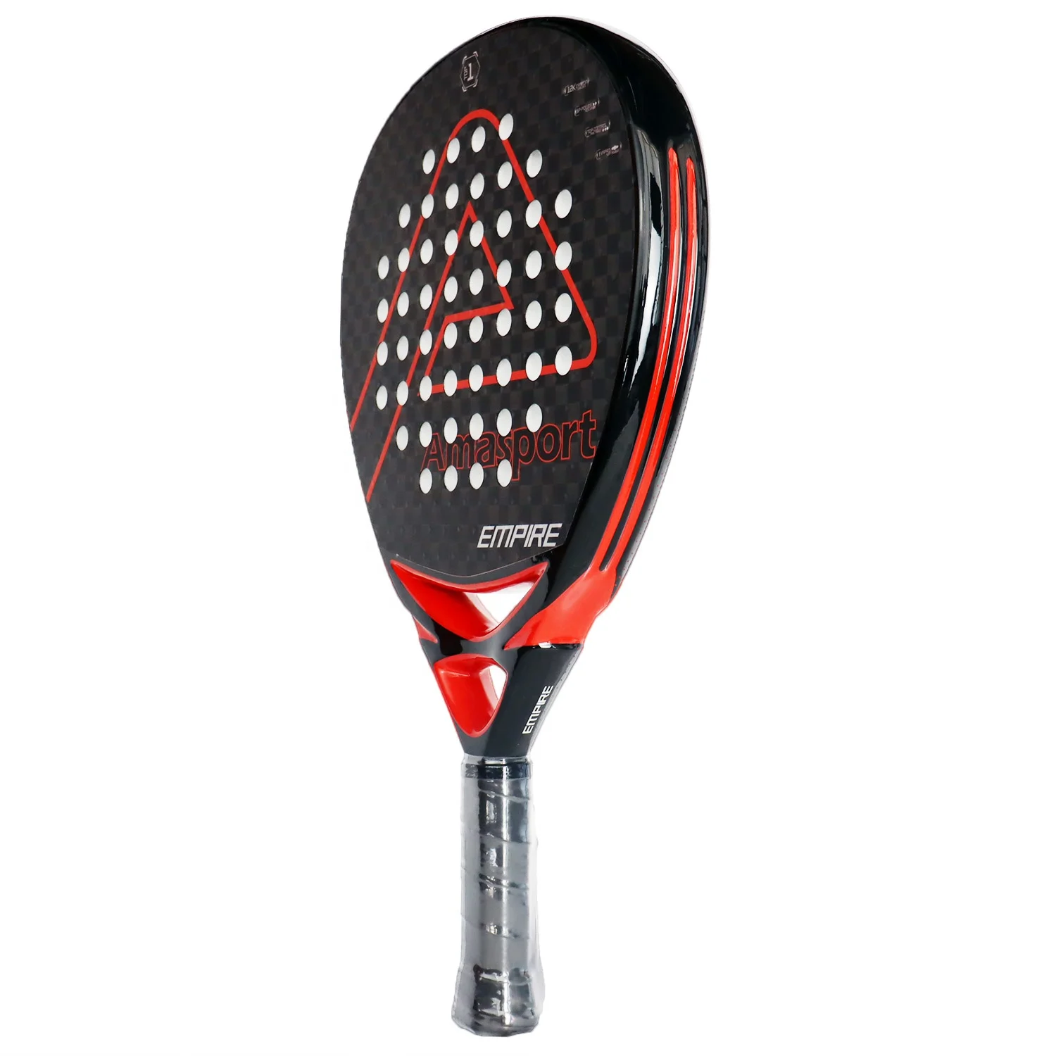 2023 New Arrival Custom Design High Quality Diamond Shape UK EVA LD30 Carbon Fiber 3K/12K/18K Padel Racket Tennis Racquet