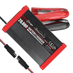 12V 20A Automatic Smart Battery Charger and Maintainer and Desulfator for standard Lead Acid Batteries