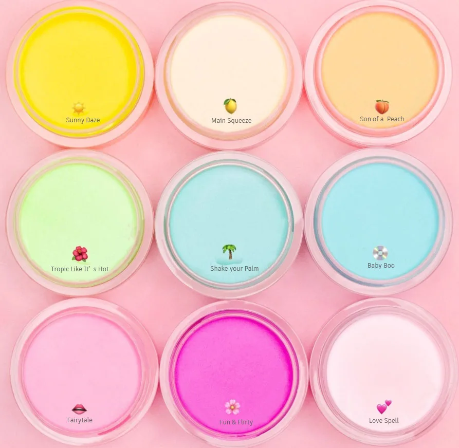 Oem Custom Fast Dry Acrylic Powder For Dipping 1oz/2oz Nail Glitter Dip Powder Set System 3 In 1 Matching Color Private Label