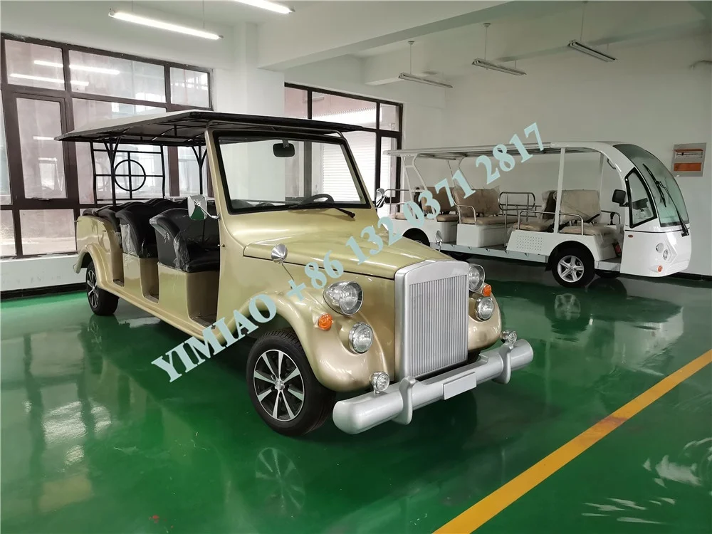 scenic spots hot selling tourists open electric sightseeing hop on hop off bus