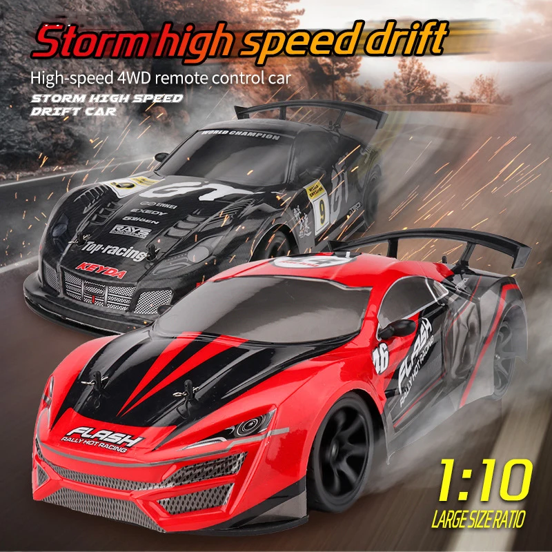 KSF New Arrival 4WD RC Drift Car 1:10 High Speed Gesture Control Racing Car With Light