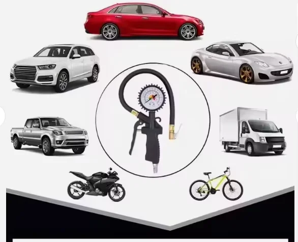 Competitive price tire pressure gauge set accurate handheld pressure measuring tools for Automotive Maintenance & Repairs