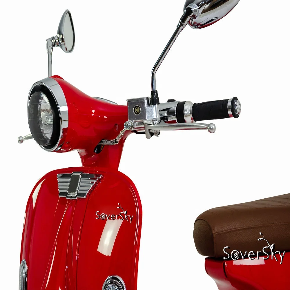 Soversky Европа Горячая Распродажа EEC COC 2000W/3000W Vespa 2-ух колесный электрический самокат для взрослых мотоцикл citycoco Электрический vespa
