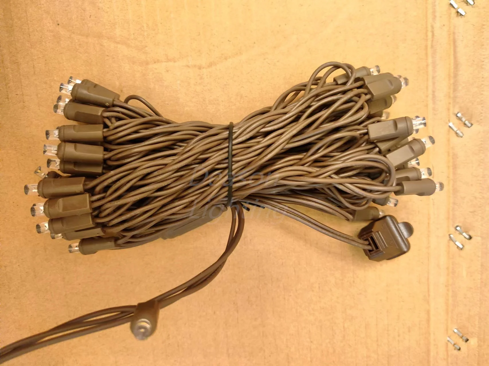 wide angle 5mm led christmas lights 34ft 100bulbs