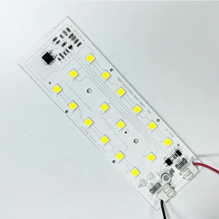 Индивидуальный SMD 5050 AC230V 151*50 мм DOB светодиодный модуль алюминиевый PCBA