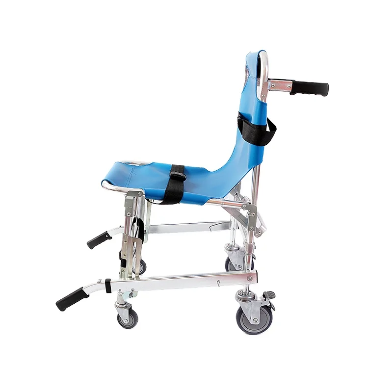 First-aid Ambulance Stretcher Chair Medical, Stair Wheelchair Stretcher Ce First-aid Devices Blue Free Spare Parts Manual 8kg