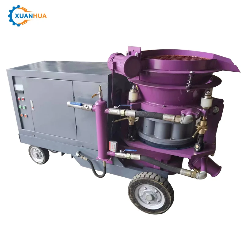 concrete shotcrete spraying nozzle concrete shotcrete spray gunite machine with 24 hours online after-sale service