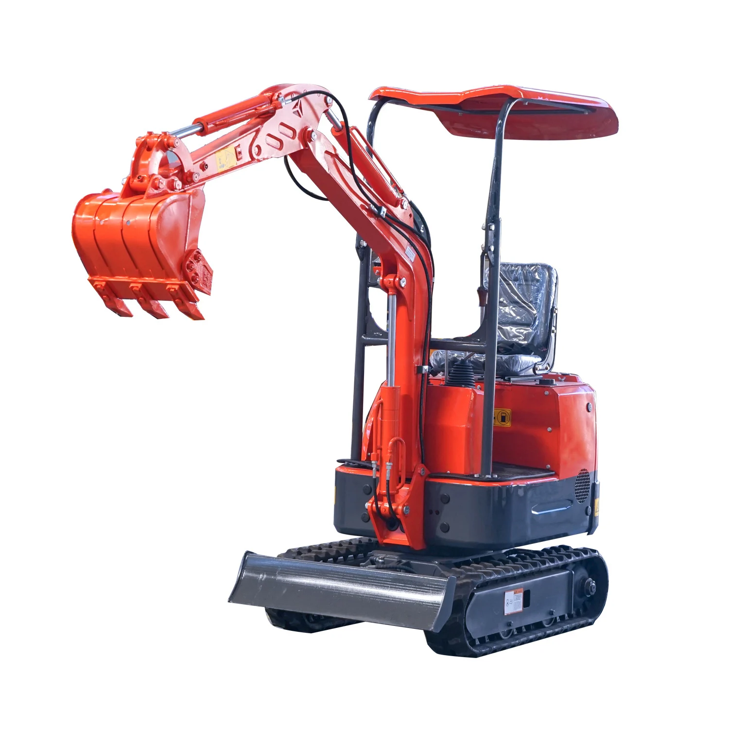 Mini Front End Loader Multifunction Backhoe Loader for Sale Tractor 1 Ton mini excavator for garden