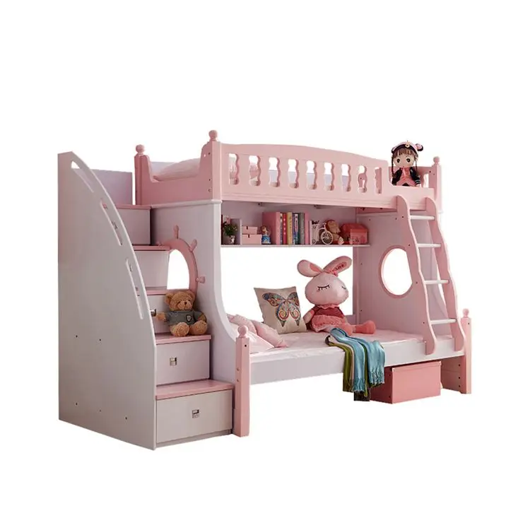 
Special Hot Selling Classic Double Kids Princess Castle Bed For Girl 
