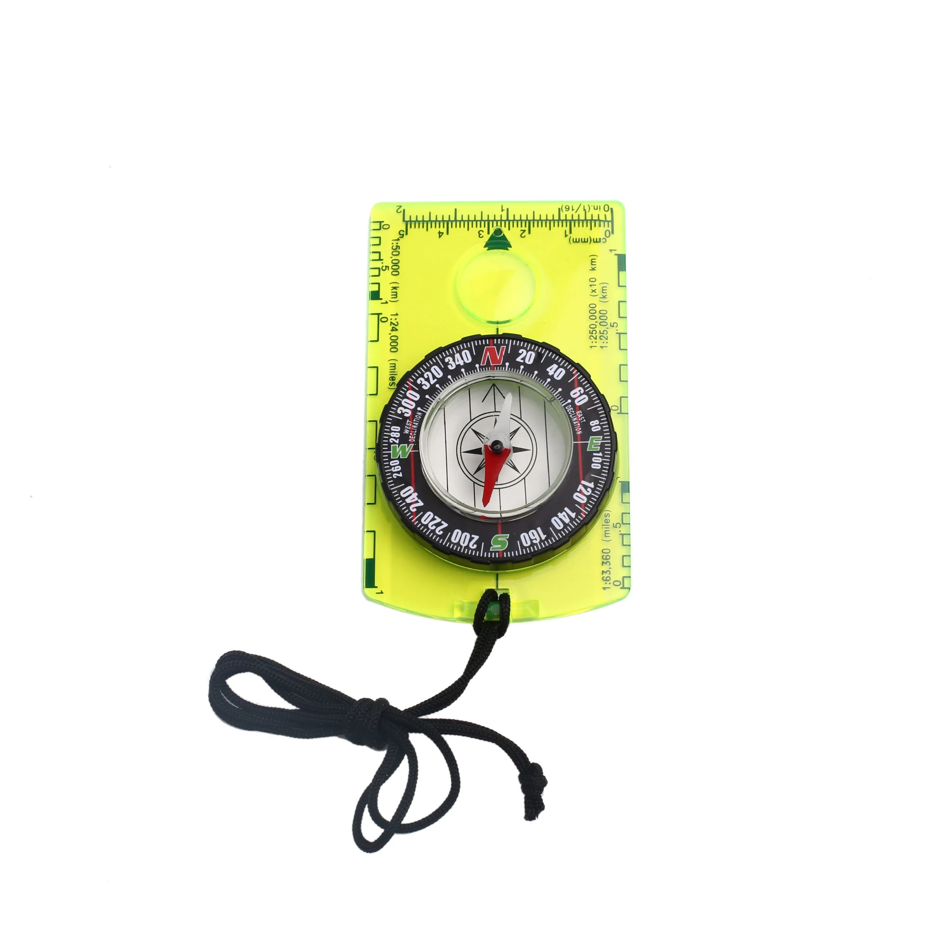 Camping Navigation Acrylic Backpack Compass Professional Field Compass for Map Reading Best Survival Tool