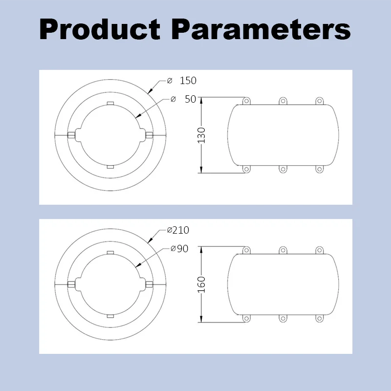 RGB LED Bridge Decoration Light LED Bridge Cable Light IP65 6W 9W 10W 12W Spherical Loop Buckle Bridge Landscape Pole Light