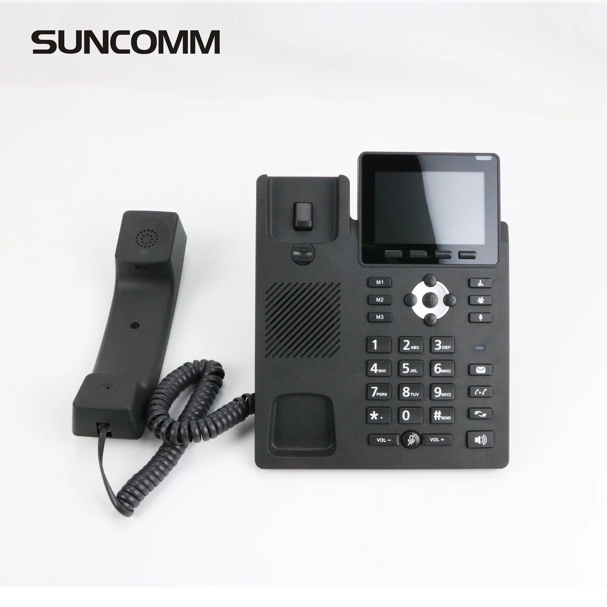 Телефон SIP для высококлассного предприятия VOIP телефон 2 4 г 5 8 Г проводной 6 sip линии ip домашнего офиса