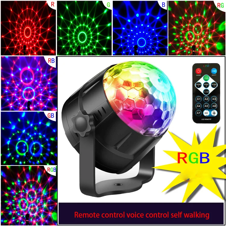 Portable Hot Sales Usb Small Disco Led Dj Magic Stage Light Lighting For Party
