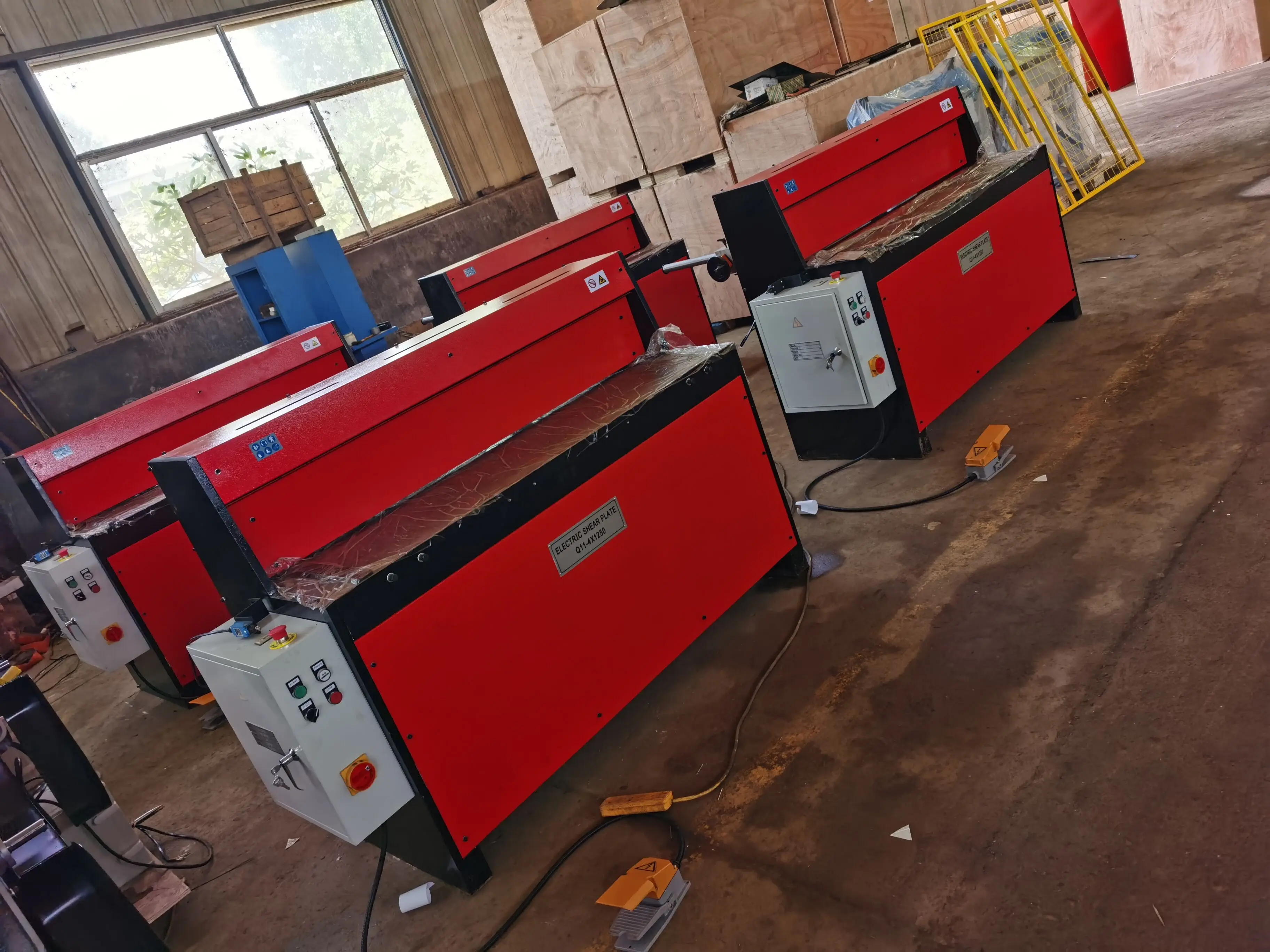 Q11-2X2050 Richon  Electric Steel Plate Guillotine Shear Electrical Shearing Machine metal sheet bending machine