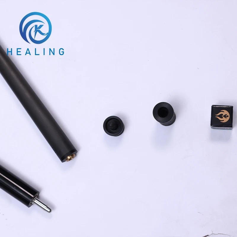 China Factory Seller 3 / 4 Jointed The Master Tube Billiards Tail Rod Snooker 3K Fiberglass Carbon Fiber Pool Cue