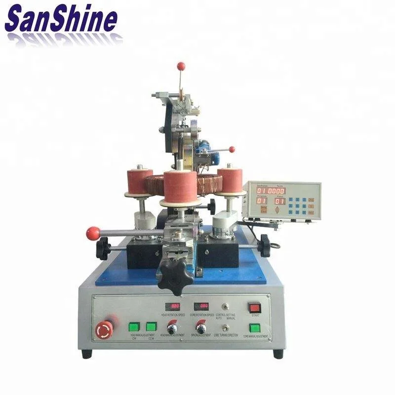 China SANSHINE high quality grade Toroid Winding Machine Manufacturer