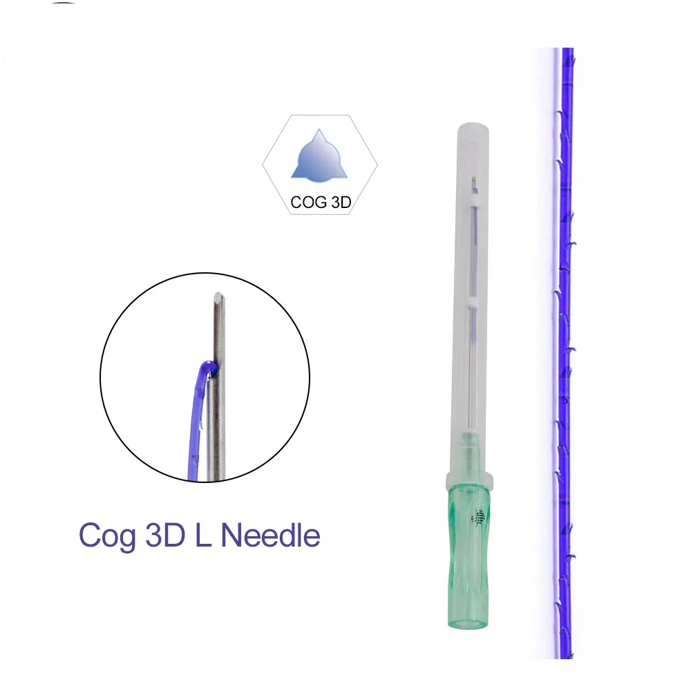 Корейский уход за кожей полидиоксаноновая кожура cog 3d игольчатая медицинская нить для перенапряжения носа лифтинга лица pcl pdo plla