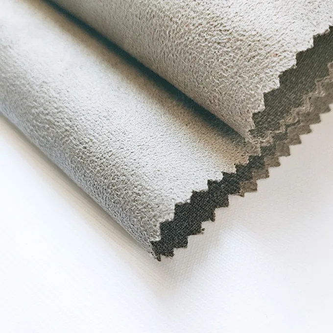 100% полиэстер, окрашенный основовязаный материал для обуви, замшевые ткани, водонепроницаемая замшевая ткань