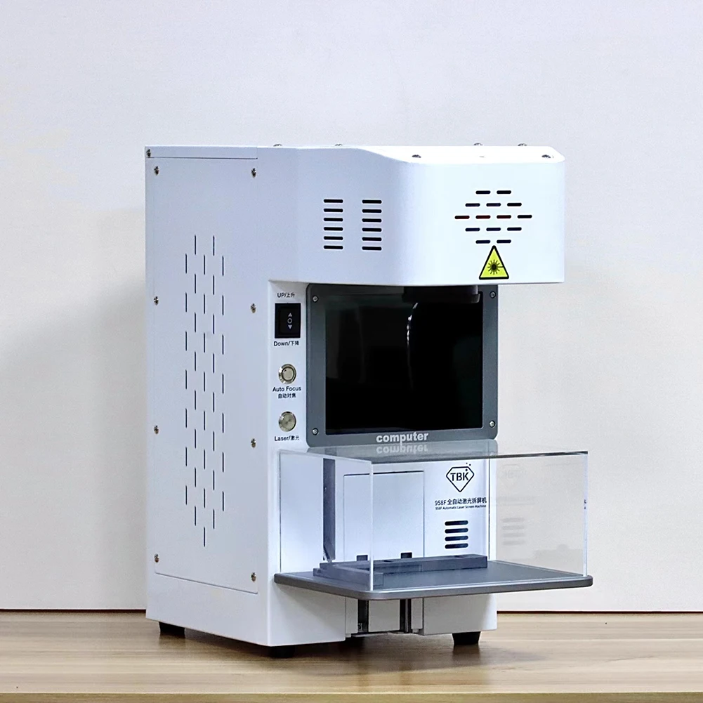 Новинка 2022 20 Вт лазерная машина промышленного класса для iPhone удаление стекла ремонт встроенный экстрактор дыма