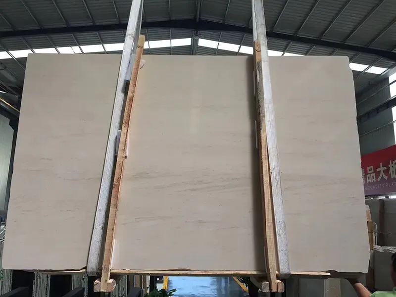 Moca White Polished Limestone Building Stone Honed Flagstone White Limestone Stone for Garden Sale Price