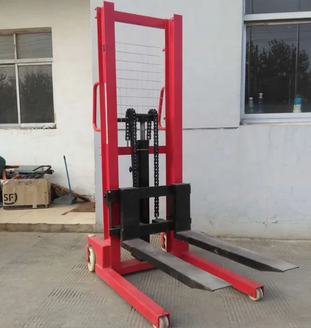 factory direct sale warehouse  equipment forklift pallet stacker load 2 ton for construction