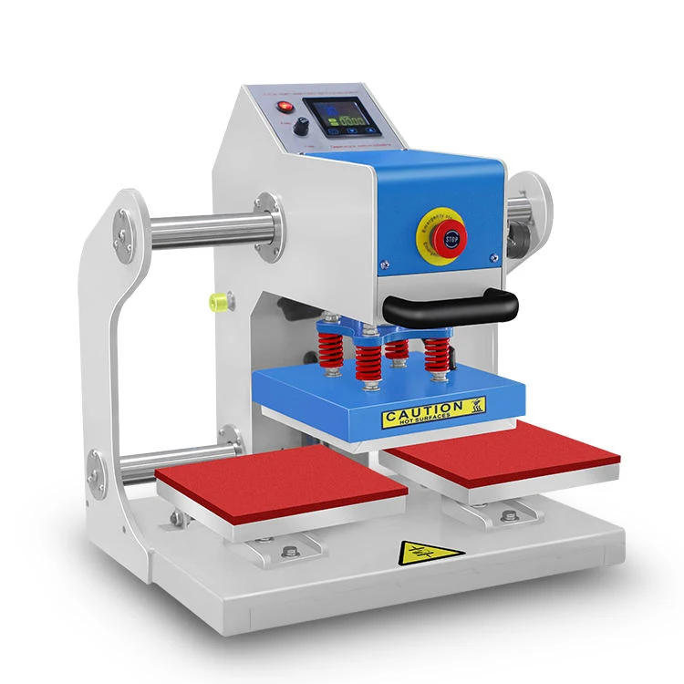 Heat transfer printing equipment, semi-automatic pneumatic flat plate label marking, hot press transfer printing machine