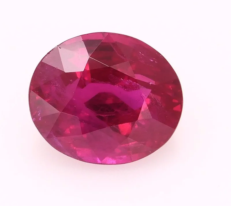 3Cts Pigeon Blood Red Ruby Burmese Origin Burma Ruby Oval Shape GRS Certified Loose Gemstone Ruby Stone By Real Gems Free Ship