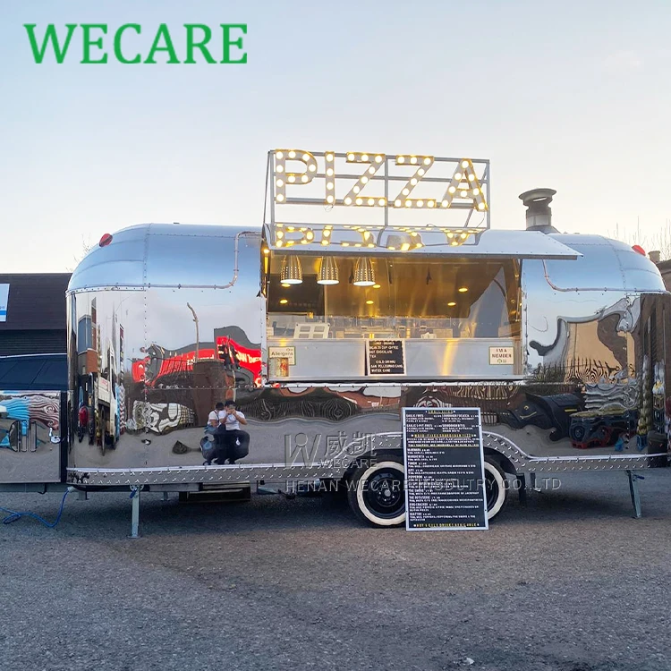 WECARE новый дизайн airstream мобильный бар трейлеры с сертификатом