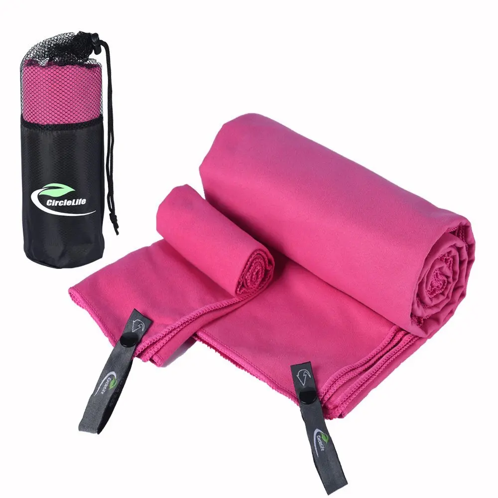 Super Absorbent Quick Drying Microfiber Towel for Swimming Beach Sports Travel