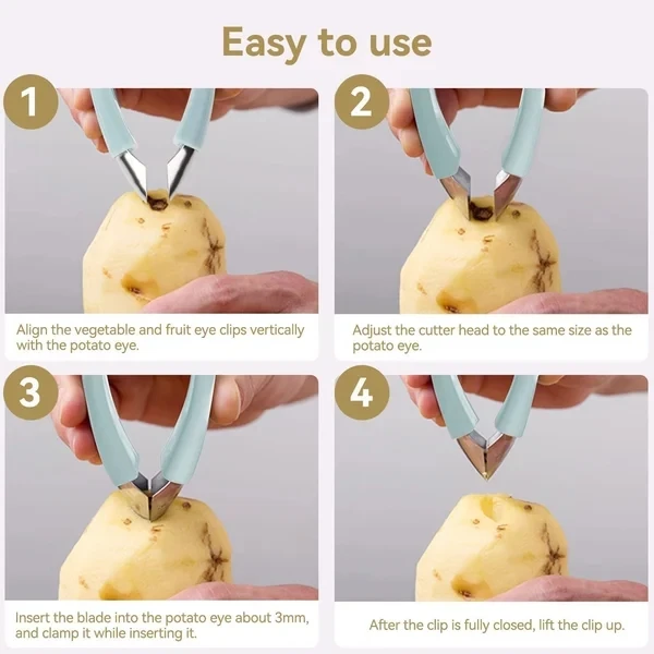 Хуллер клубники для удаления стеблей томатная пробоина Многофункциональный Ананасовый очиститель глаз