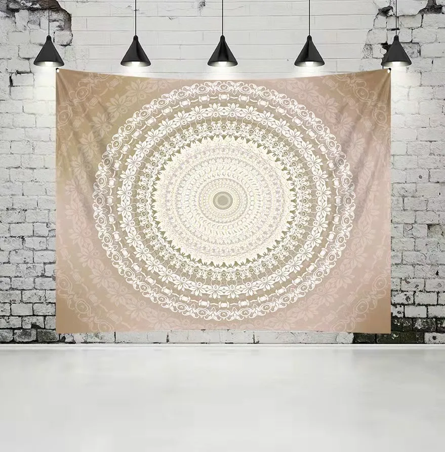 Home Decor Printing Wall Hanging Tapestries Modern Customized Logo Cotton 3D Print Low MOQ Tapestry